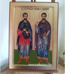 Ikona Sveti vrači Kozma i Damjan - Pravoslavne ikone